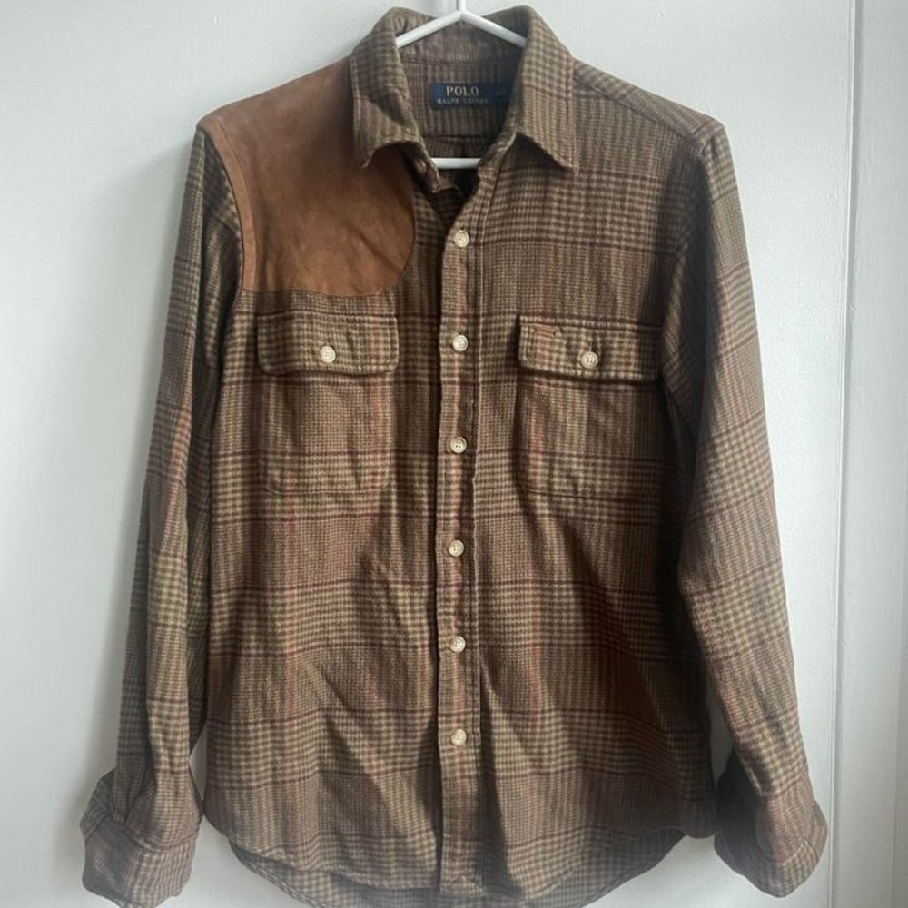 Houndstooth Ralph Lauren Hunter’s shirt